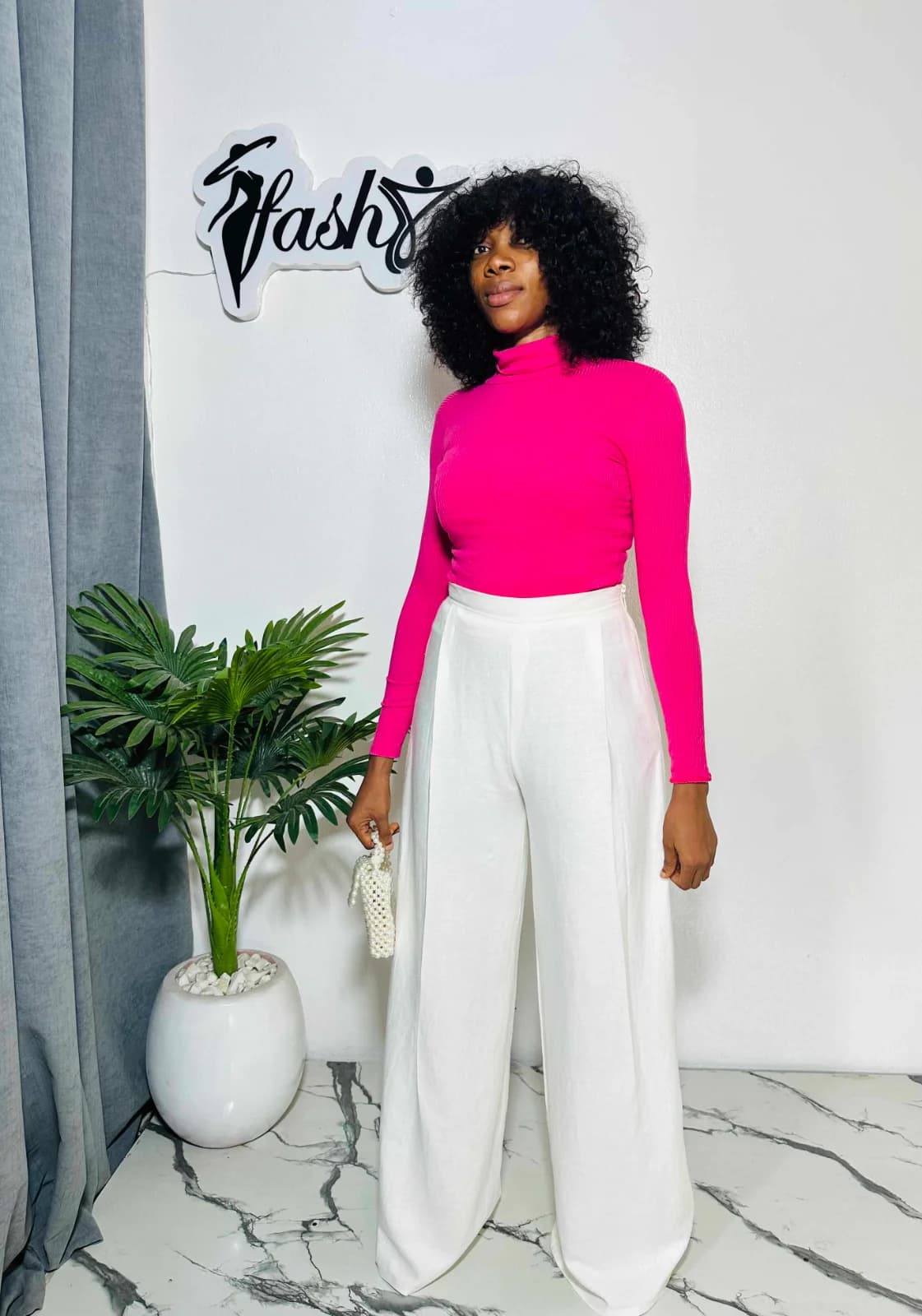 Make Fitted Wide-Leg Palazo Pants
